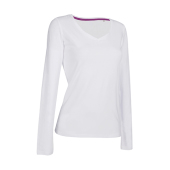 Claire Long Sleeve - White - S