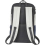 Cason 15" laptop rugzak 17L - Navy/Licht grijs