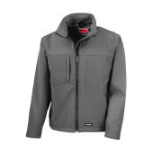 Men's Classic Softshell Jacket - Grey - 3XL