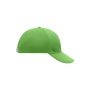 MB016 6 Panel Cap Laminated - lime-green - one size