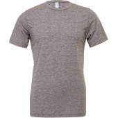 Men triblend Crew Neck T-shirt Grey Triblend XS