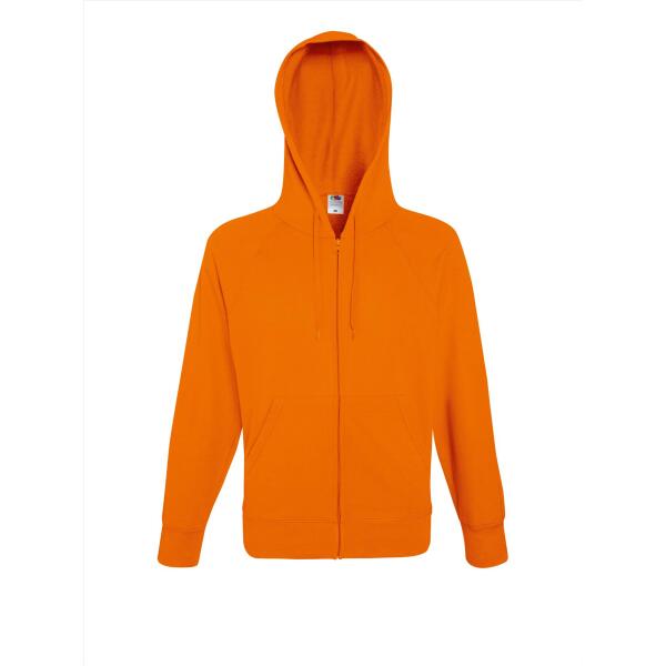 FOTL Lightweight Hooded Sweat Jacket, Orange, XXL