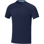 Borax kortärmad t-shirt av GRS-återvunnet cool-fitmaterial för herr - Marinblå - S