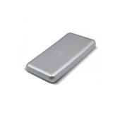 Powerbank Elite met draadloze oplader 8.000mAh 5W - Zilver