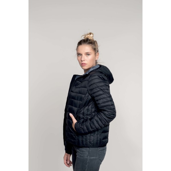 Kariban Ladies' lightweight hooded padded jacket
