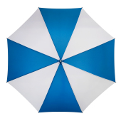 Falconetti- Golfparaplu - Handopening - Windproof -  125cm - Kobalt blauw/wit