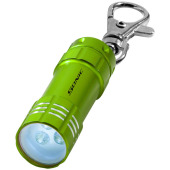 Astro nyckelring med LED-lampa - Limegrön
