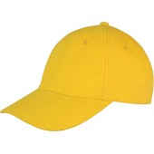 Memphis Brushed Cotton Low Profile Cap Yellow One Size