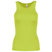 Damessporttop Lime XS