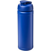 Baseline® Plus 750 ml sportfles met flipcapdeksel - Blauw