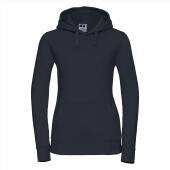 RUS Ladies Authentic Hooded Sweat, French Navy, XL