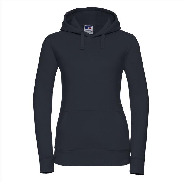 RUS Ladies Authentic Hooded Sweat, French Navy, M