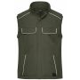 Workwear Softshell Vest - SOLID - - olive - 6XL