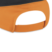 Teamwear Competition Cap - Black/Orange - One Size