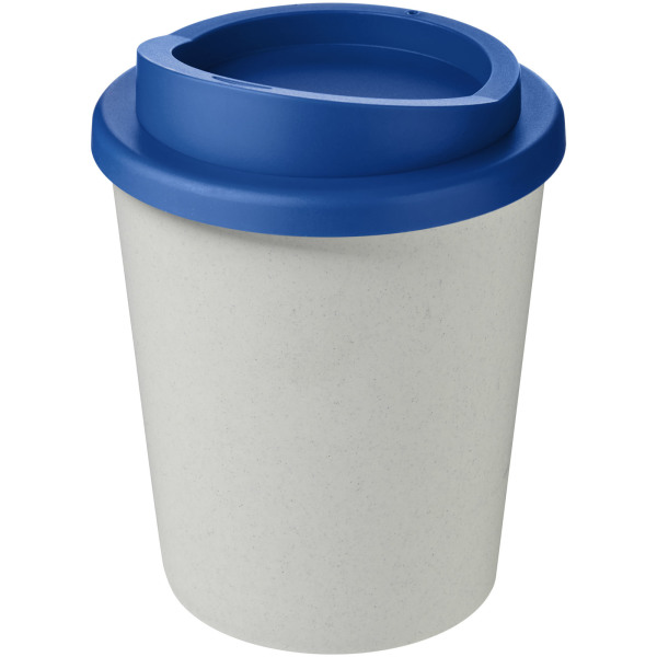 Americano® Espresso Eco 250 ml recycled tumbler - White/Mid blue