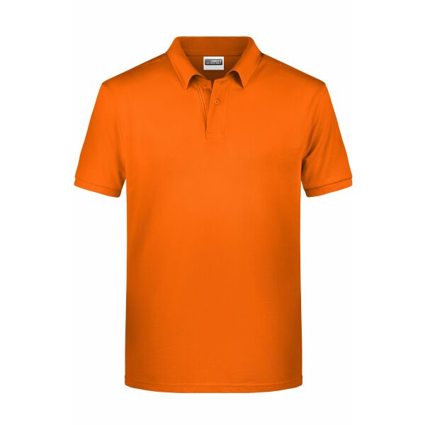 Men's Basic Polo - orange - M