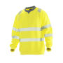 *5123 Hi-vis sweatshirt geel s