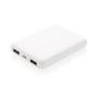High density 5.000 mAh zakformaat powerbank, wit