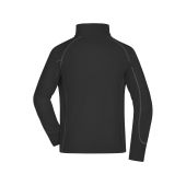 Men's Structure Fleece Jacket - black/carbon - 3XL