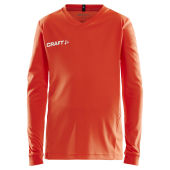 Craft Squad solid jersey LS jr cocktail 158/164