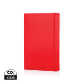 A5 hardcover notitieboek, rood