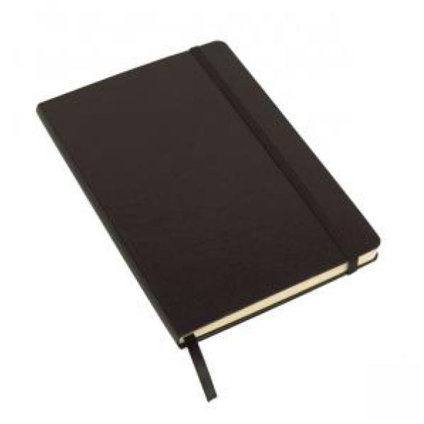 Afsluitbaar notitieboekje ATTENDANT - zwart