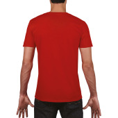 Softstyle Euro Fit Adult V-neck T-shirt Red 3XL