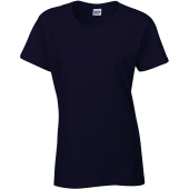 Heavy Cotton™Semi-fitted Ladies' T-shirt Navy XL