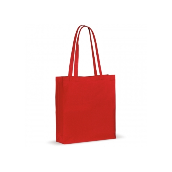 Shoulder bag cotton OEKO-TEX® 140g/m² 38x10x42cm - Red
