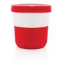 PLA cup coffee to go 280ml, rood