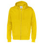 Full Zip Hood Man Yellow 3XL (GOTS)