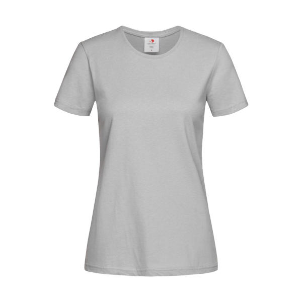 Classic-T Fitted Women - Soft Grey - 2XL