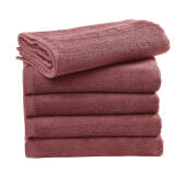 Ebro Hand Towel 50x100cm - Rich Red - One Size