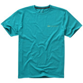 Nanaimo heren t-shirt met korte mouwen - Aqua - 2XL
