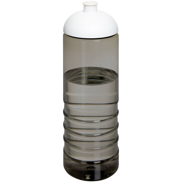 H2O Active® Eco Treble 750 ml dome lid sport bottle - Charcoal/White