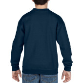 Gildan Sweater Crewneck HeavyBlend for kids 533 navy L