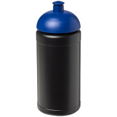 Baseline® Plus 500 ml sportflaska med kupollock - Svart/Blå