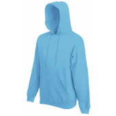 Classic Hooded Sweat - Azure Blue - L