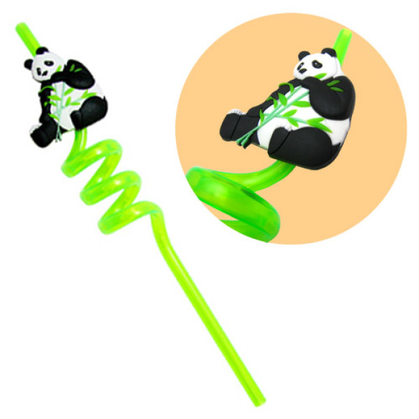 Panda Soft PVC Straws