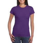 Gildan T-shirt SoftStyle SS for her 669 purple XXL