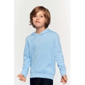Kinder hooded sweater met gecontrasteerde capuchon Navy / Red 8/10 jaar
