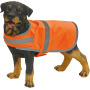Reflective Dog Vest Hi Vis Orange S