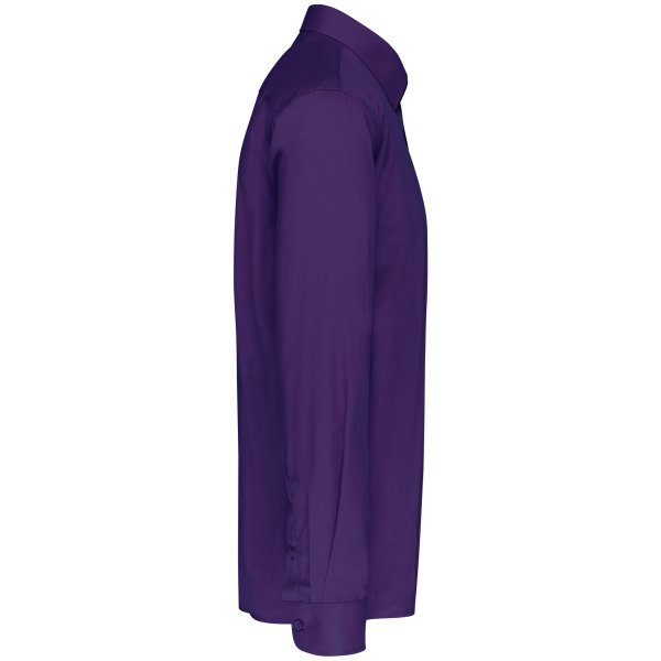 Jofrey - Herenoverhemd lange mouwen Purple XS