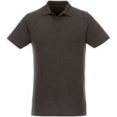 Helios herenpolo met korte mouwen - Charcoal - 3XL