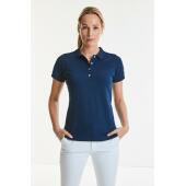 Russell Ladies Fitted Stretch Polo
