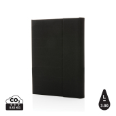 Impact Aware™ A5 notitieboek met magnetische sluiting, zwart