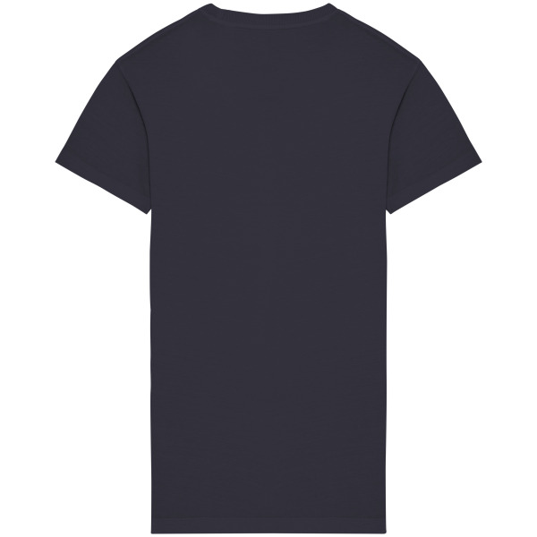 Ecologische verwassen T-shirtjurk Washed Coal Grey XS