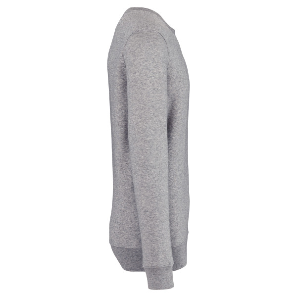 Ecologische uniseks sweater met ronde hals Moon Grey Heather XL