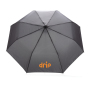 21" Impact AWARE™ RPET 190T mini auto open umbrella, anthracite