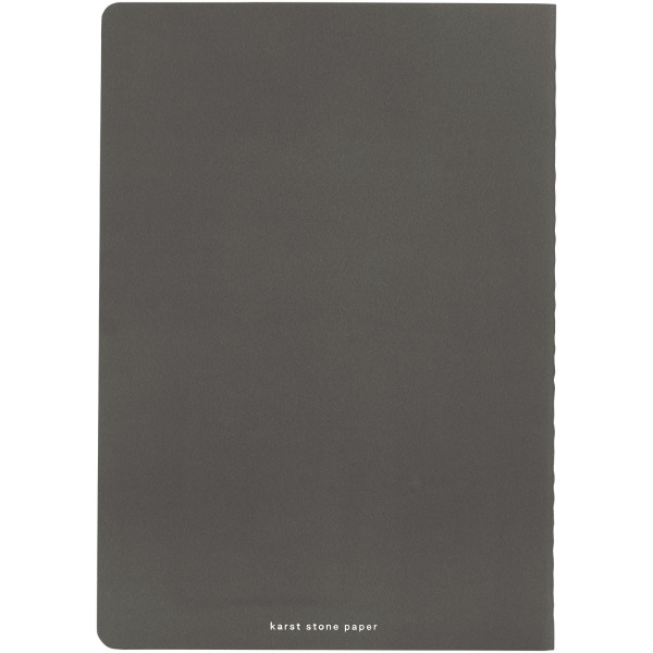 Karst® A5 stone paper journal twin pack - Slate grey